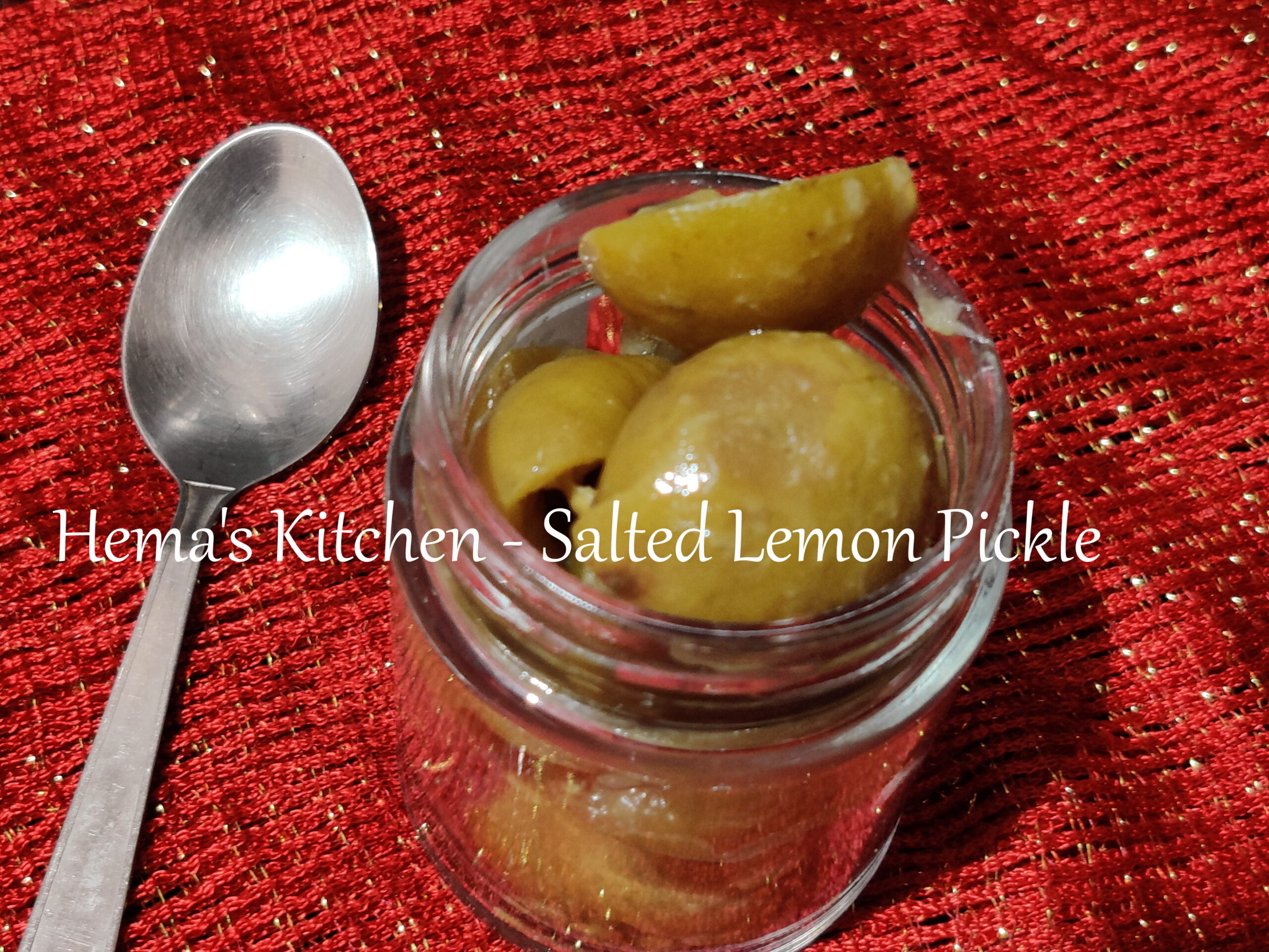 Salted Lemon pickle