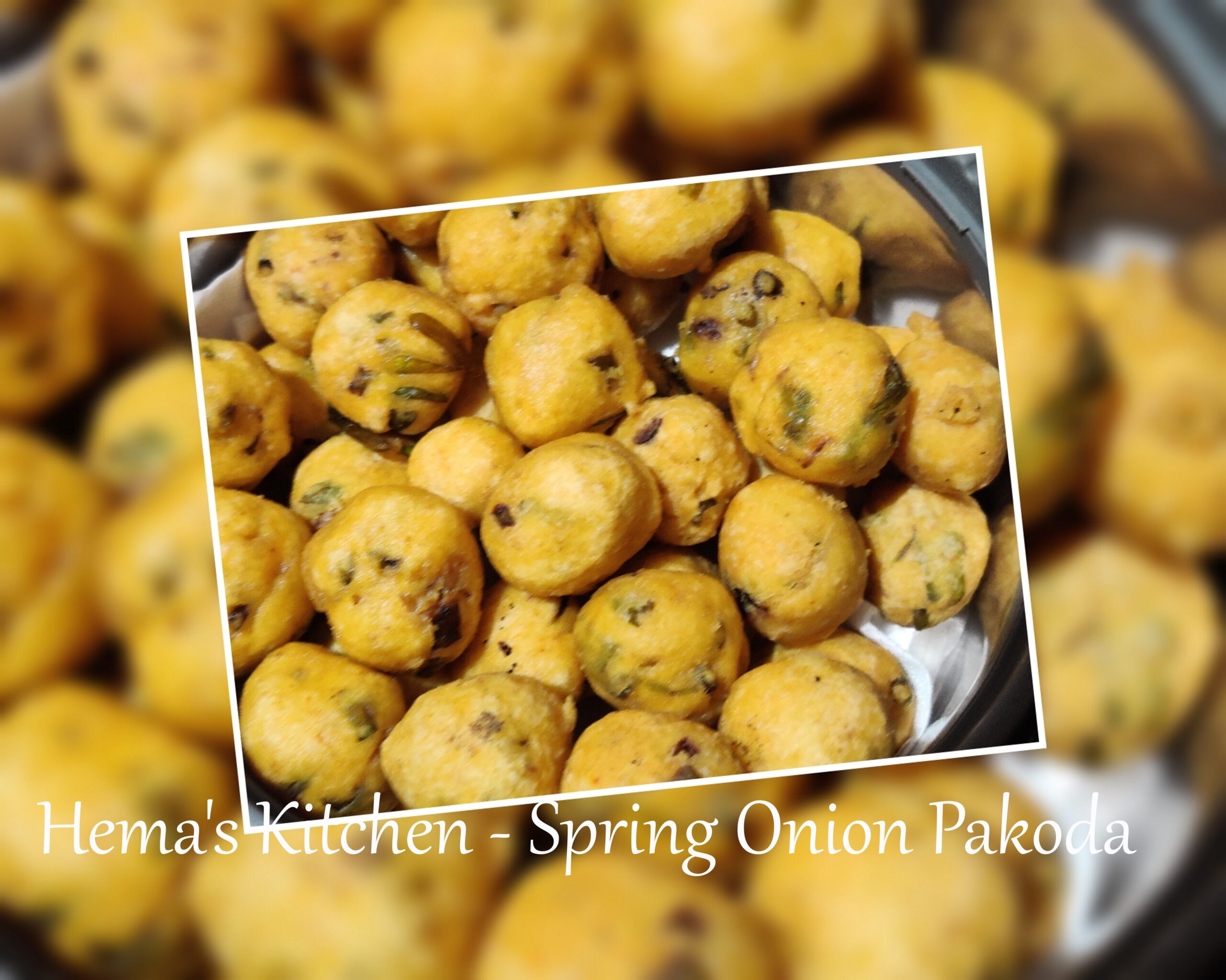 Spring Onion Pakoda