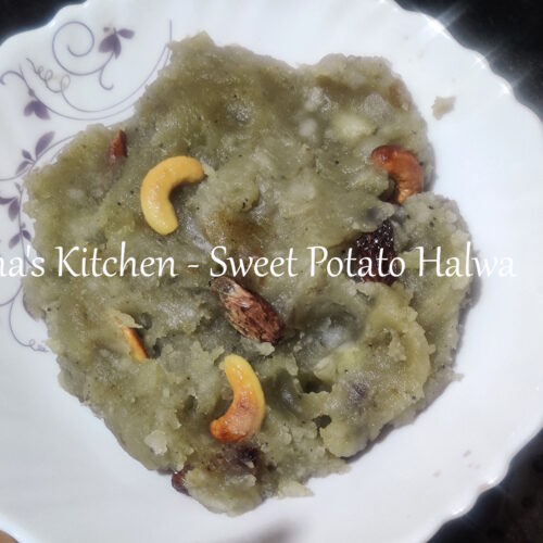 Sweet Potato Halwa