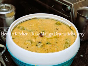 Raw Mango Drumstick Curry